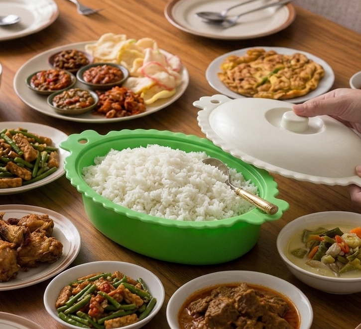 oval rice container | wadah nasi oval | premium rice container oval rice container | wadah nasi oval | premium rice container