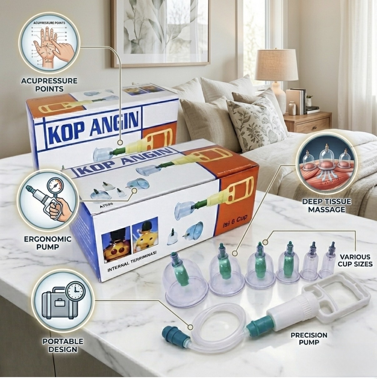 vacuum cupping therapy set – kop angin manual vacuum cupping therapy set – kop angin manual
