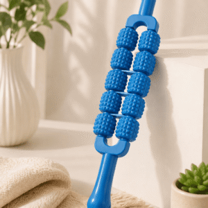 massage roller 2 roll – alat pijat tubuh dengan bola bergerigi